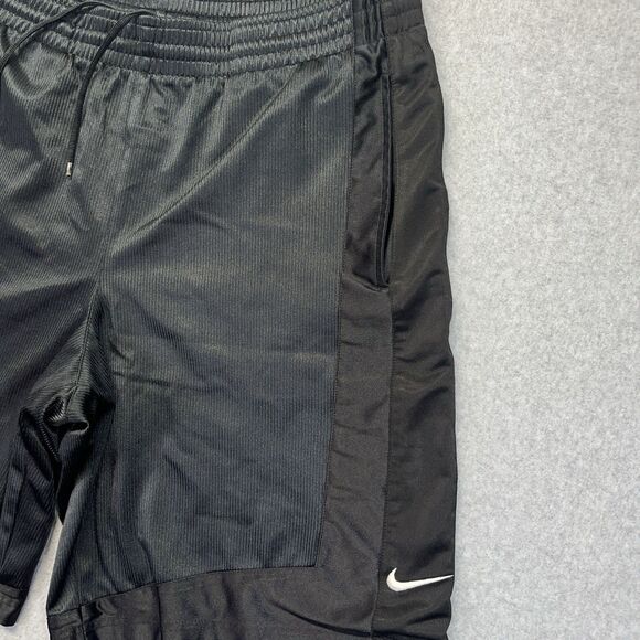 Nike Silver Tag Basketball Gym Shorts Men’s L Large Black Gray Vintage Y2K - Picture 7 of 16